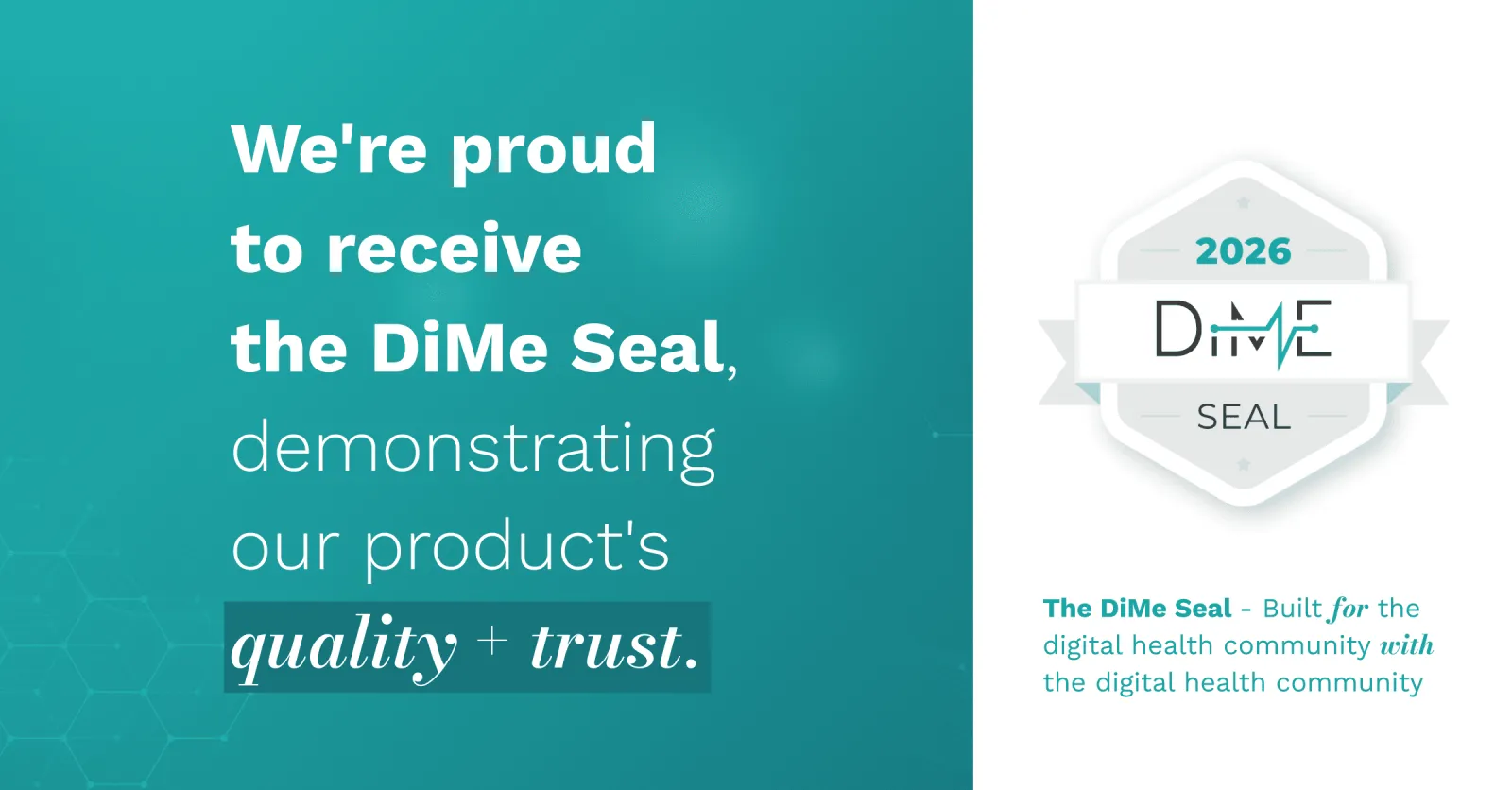 Slothwise Awarded the DiMe Seal for Quality and Trust in Digital Health (2026)